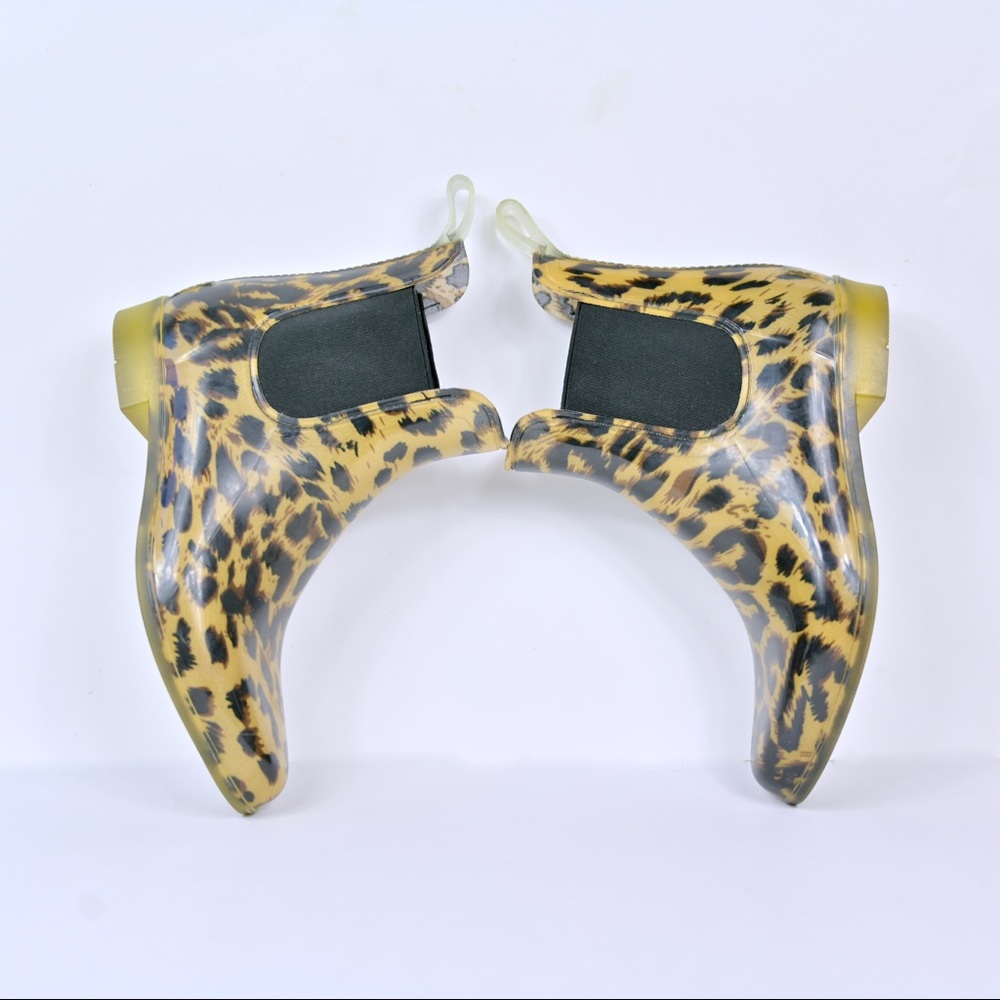J.Crew *Chelsea* Leopard Print Rain Boots